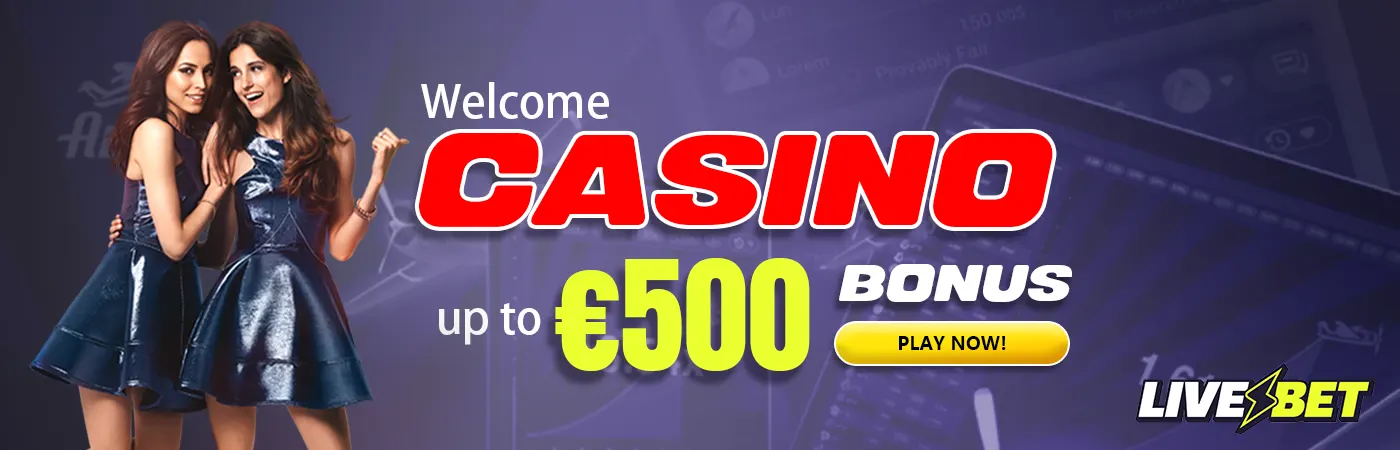 LiveBet Welcome Casino Bonus