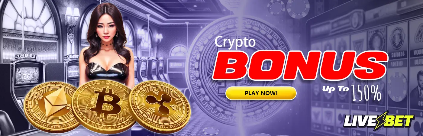 LiveBet Crypto Bonus