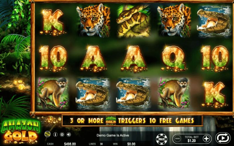 Amazon Gold Slot Game